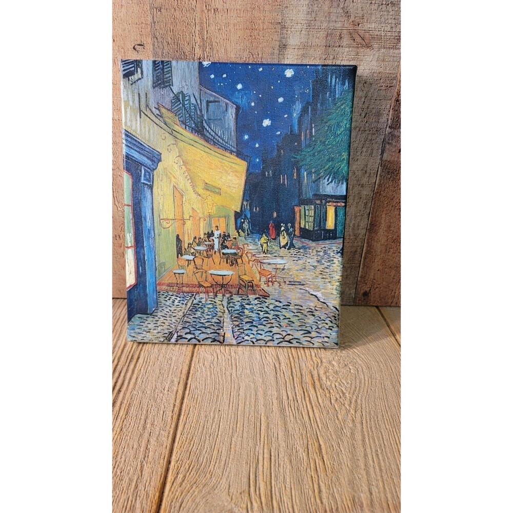 Terrace Of A Cafe At Night Vincent Van Gogh